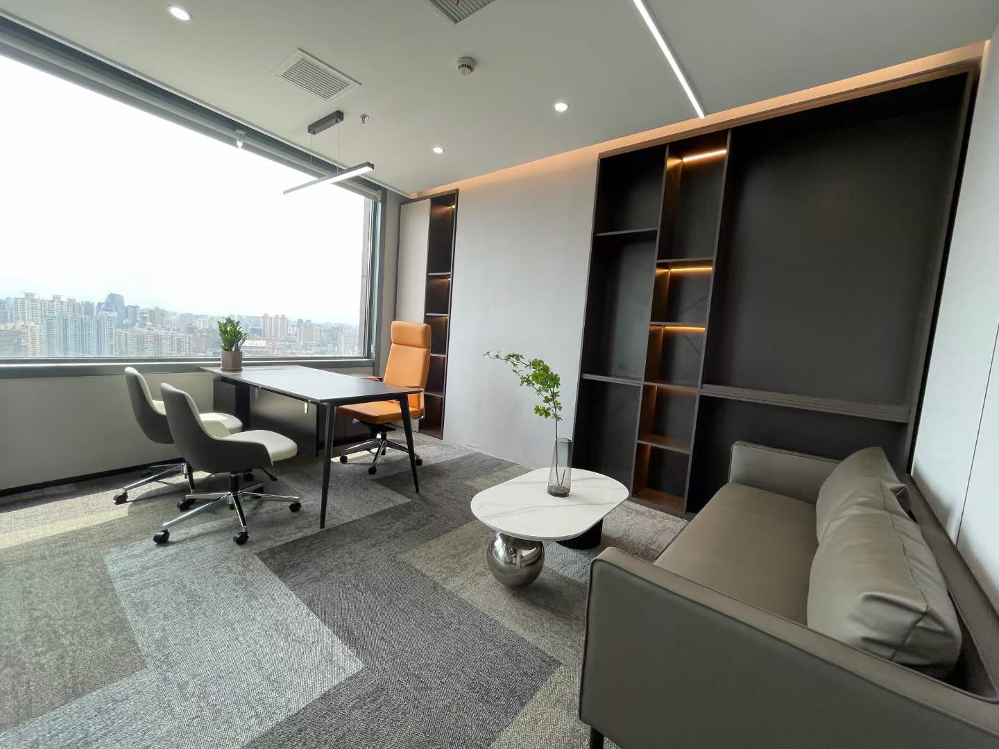 长宁区龙之梦雅仕大厦出租217平精装修办公室